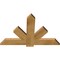 Ekena Millwork Kennewick Rough Sawn Timber Gable Bracket, Western Red Cedar, 48"W x 32"H x 2"D x 6"F, 16/12 Pitch GBW048X32X0206KEN00RWR - alternate 3